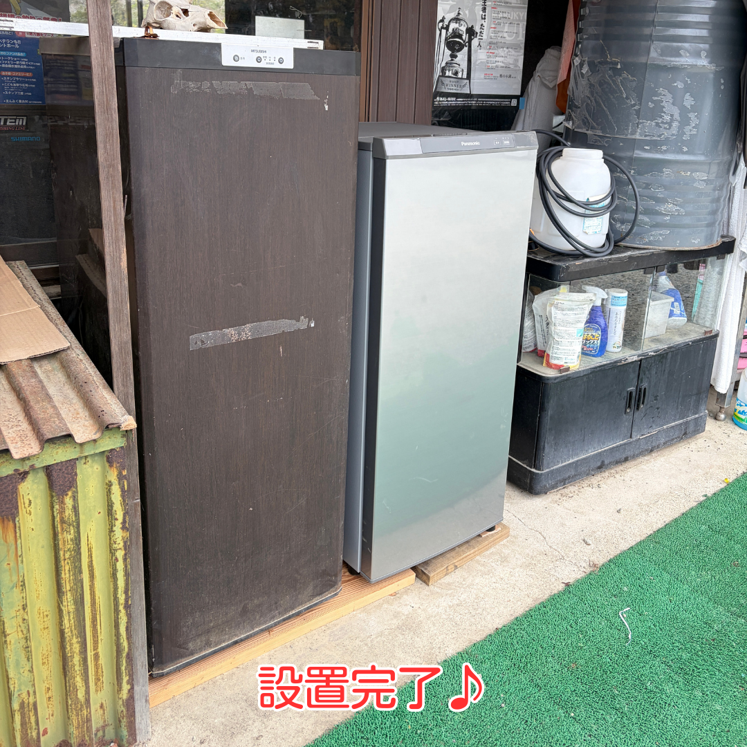 川西市 冷蔵庫 配達 設置完了